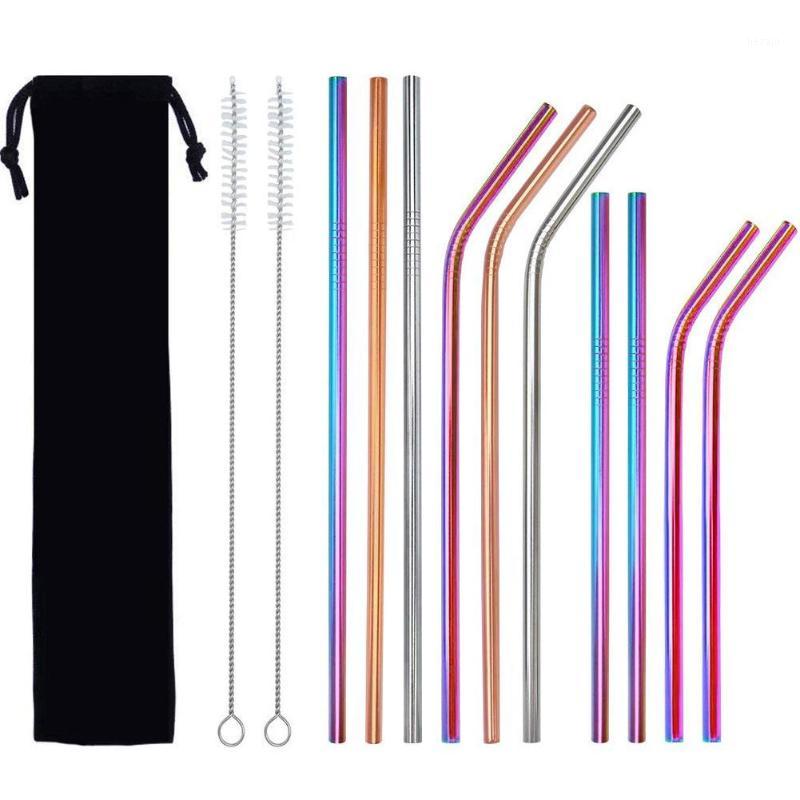 12 Pcs Of Set Durable Reusable Stainless Steel Colorful Straw Modern Fashion High Quality Bent Metal Straw With Cleaner Brush1
12 Pcs Of Set Durable Reusable Stainless Steel Colorful Straw Modern Fashion High Quality Bent Metal Straw With Cleaner Brush1