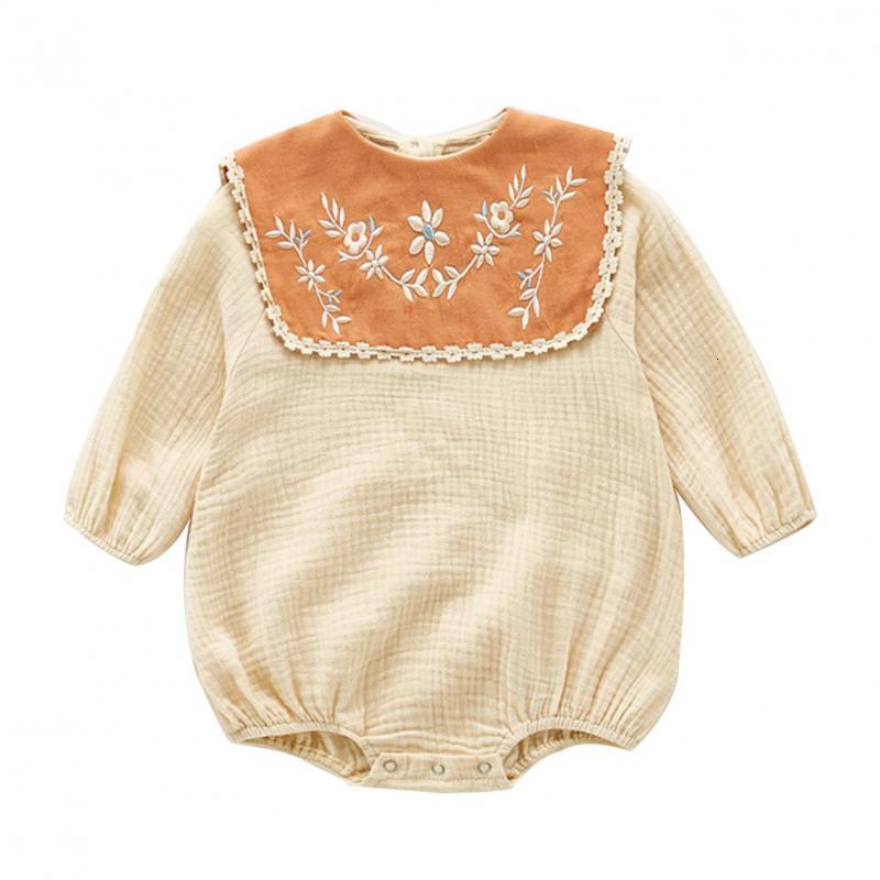 2021 New Solid Color Autumn Newborn Infant Baby Girls Linen Bodysuit Outfits Jumpsuit Embroidery Flower Kids Bodysuits Lki7, 203h36
2021 New Solid Color Autumn Newborn Infant Baby Girls Linen Bodysuit Outfits Jumpsuit Embroidery Flower Kids Bodysuits Lki7, 203h36