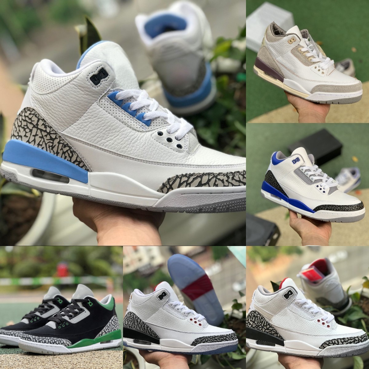 High Quality Jumpman Racer Blue 3 3S Basketball Shoes Mens Cool Grey A Ma Maniere UNC Jorden Court Purple Black Cement Pine Green Pure White Sports Trainer Sneakers, Please contact us
High Quality Jumpman Racer Blue 3 3S Basketball Shoes Mens Cool Grey A Ma Maniere UNC Jorden Court Purple Black Cement Pine Green Pure White Sports Trainer Sneakers, Please contact us