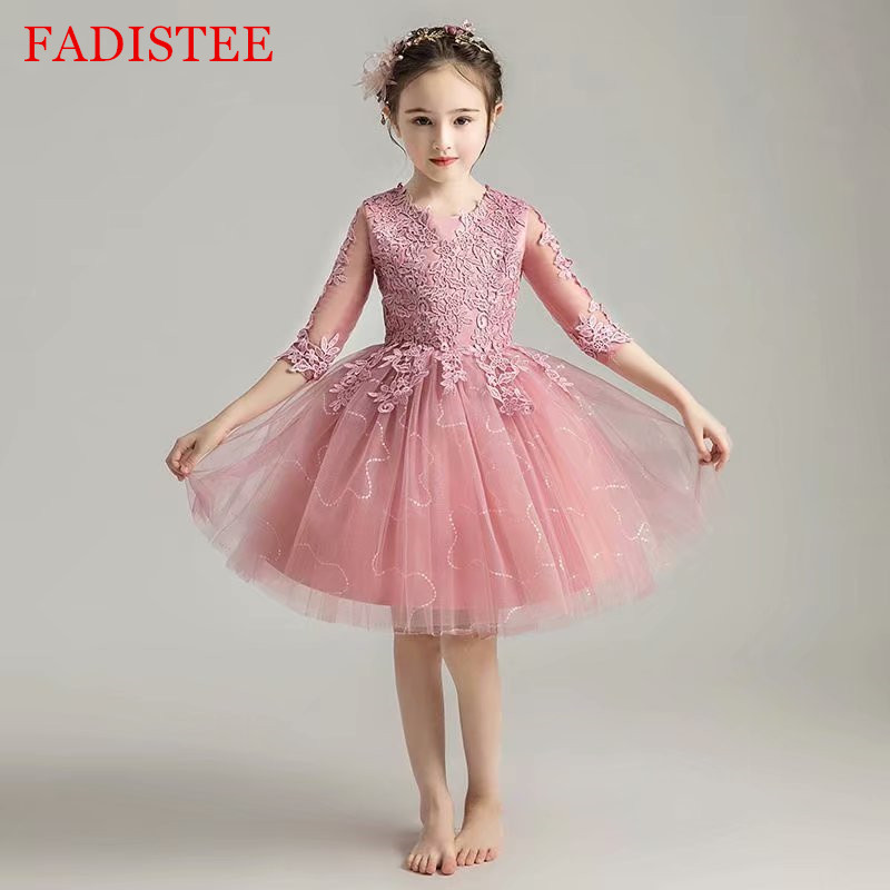 FADISTEE Lace Pretty Flower Girl Dresses vestidos lace Baby Girl Infant Dress Kids Formal Wear girls dress Knee-Length, Same as image
FADISTEE Lace Pretty Flower Girl Dresses vestidos lace Baby Girl Infant Dress Kids Formal Wear girls dress Knee-Length, Same as image