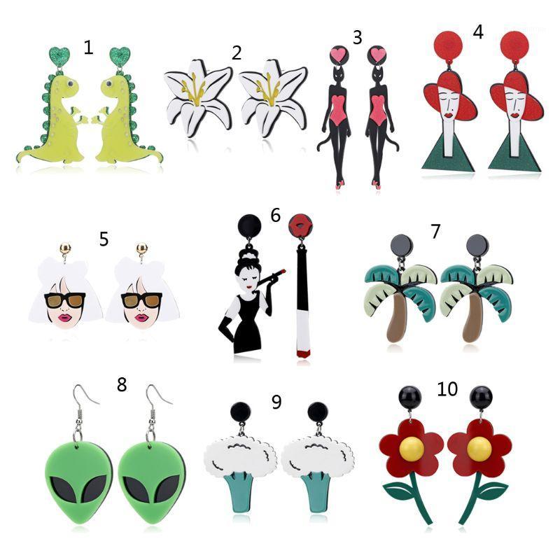10 Styles Funny Acrylic Alien Flower Catwomen Large Pendant Drop Earrings Fashion Jewelry1
10 Styles Funny Acrylic Alien Flower Catwomen Large Pendant Drop Earrings Fashion Jewelry1