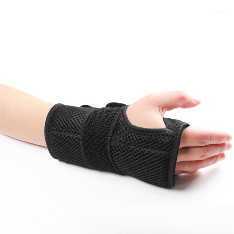 Breathable Sports Wristband Sprain Fixed Sleeve Double Side Steel Plate Brace Protector Splint Black (Left Hand, Size)1
Breathable Sports Wristband Sprain Fixed Sleeve Double Side Steel Plate Brace Protector Splint Black (Left Hand, Size)1