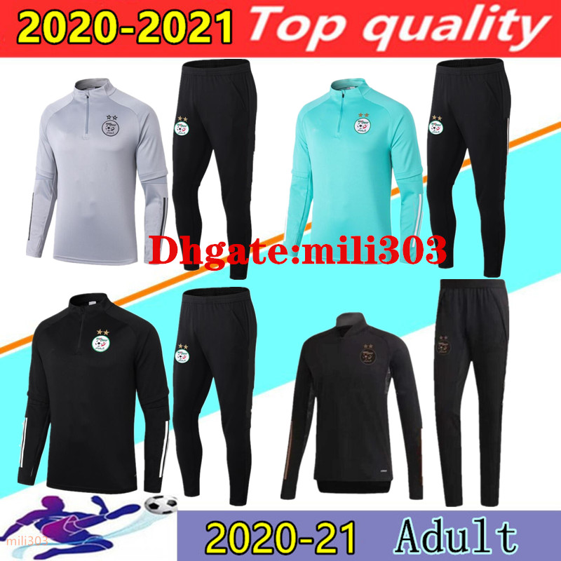 2020 2021 Algeria adult tracksuit MAHREZ soccer set 20 21 BOUNEDJAH Survetement maillot de foot FEGHOUL sportswear football training suit, Black
2020 2021 Algeria adult tracksuit MAHREZ soccer set 20 21 BOUNEDJAH Survetement maillot de foot FEGHOUL sportswear football training suit, Black