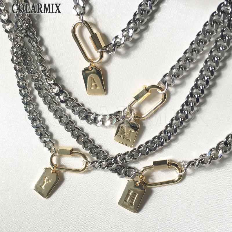 10 letters necklace alphabets chain necklace for women big chain jewelry 40.5 cm length not fade color for women 9630
10 letters necklace alphabets chain necklace for women big chain jewelry 40.5 cm length not fade color for women 9630