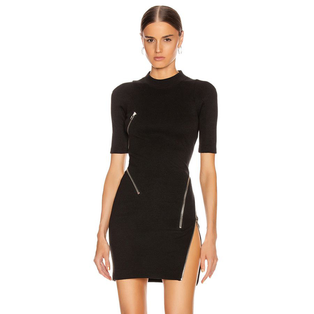 2021 The New Octastrade Sexy Zippers Bandage Elegant Girly Mini Black Striped Bandages Dressed Celebrity Party Dress Atb9, Blue
2021 The New Octastrade Sexy Zippers Bandage Elegant Girly Mini Black Striped Bandages Dressed Celebrity Party Dress Atb9, Blue