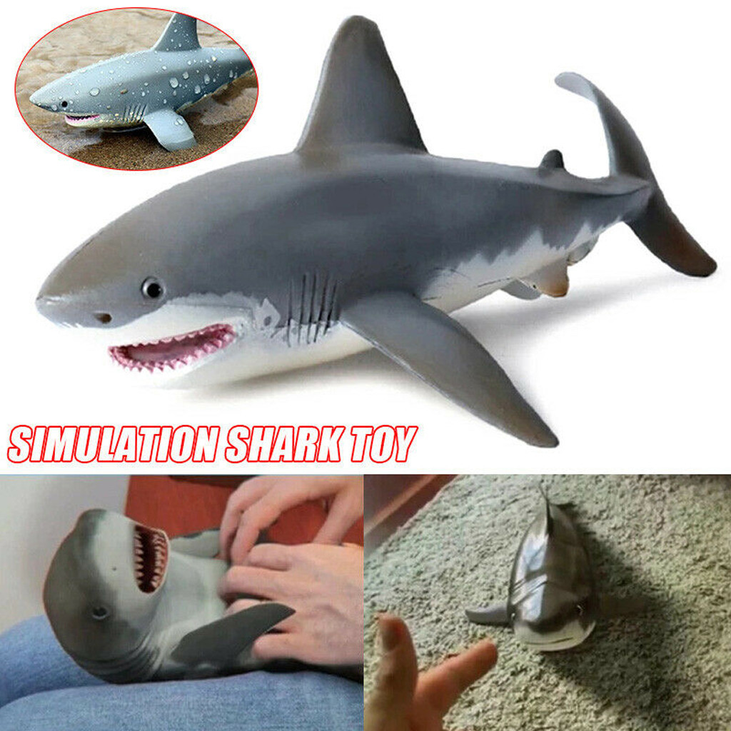 New Lifelike Shark Shaped Toy Realistic Motion Simulation Animal Model For Kids Children Birthday Gifts Drop Shipping
New Lifelike Shark Shaped Toy Realistic Motion Simulation Animal Model For Kids Children Birthday Gifts Drop Shipping