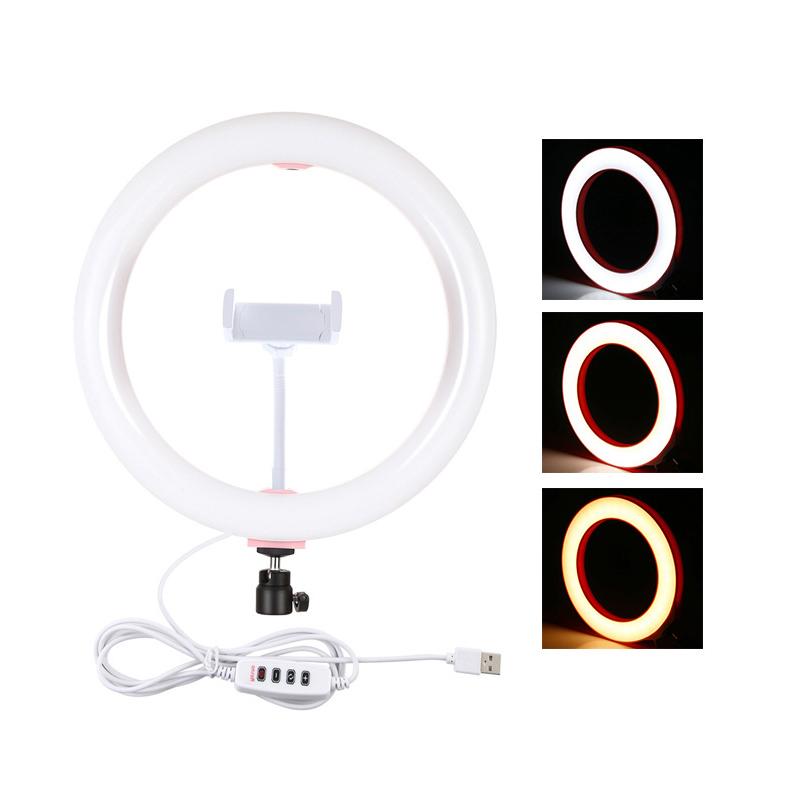 PULUZ PU456F 26cm 3200-5600K Dimmable LED Ring Light 3 Modes Lamp for Youtube Tik Tok Streaming Vlogging Photography
PULUZ PU456F 26cm 3200-5600K Dimmable LED Ring Light 3 Modes Lamp for Youtube Tik Tok Streaming Vlogging Photography
