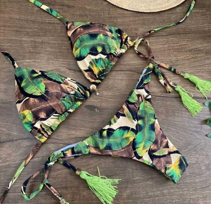 2020 New Two-piece Swimsuits Print Bikini Women' Striped beach wear Swimwear Female Floral Sexy Suits Low Waist Young Style1
2020 New Two-piece Swimsuits Print Bikini Women' Striped beach wear Swimwear Female Floral Sexy Suits Low Waist Young Style1