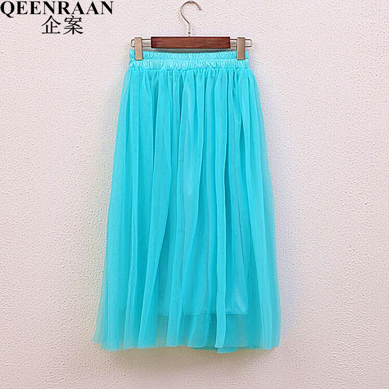 Wholesale- Spring Summer Womens Tulle Skirts Faldas High Waist Elastic Long skirt Female Pleated Fluffy Tutu Skirt Jupe Longue Femme Saia1, Watermelon red
Wholesale- Spring Summer Womens Tulle Skirts Faldas High Waist Elastic Long skirt Female Pleated Fluffy Tutu Skirt Jupe Longue Femme Saia1, Watermelon red