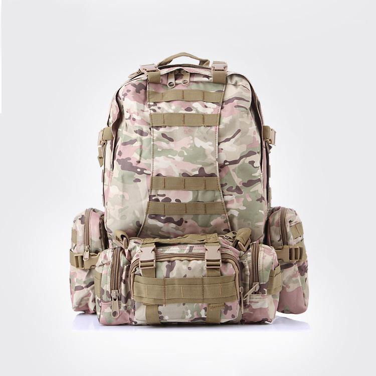 Large-capacity Multi-functional Camouflage Tactical Backpack Outdoor Travel Mountaineering Shoulder Bag1, Black
Large-capacity Multi-functional Camouflage Tactical Backpack Outdoor Travel Mountaineering Shoulder Bag1, Black