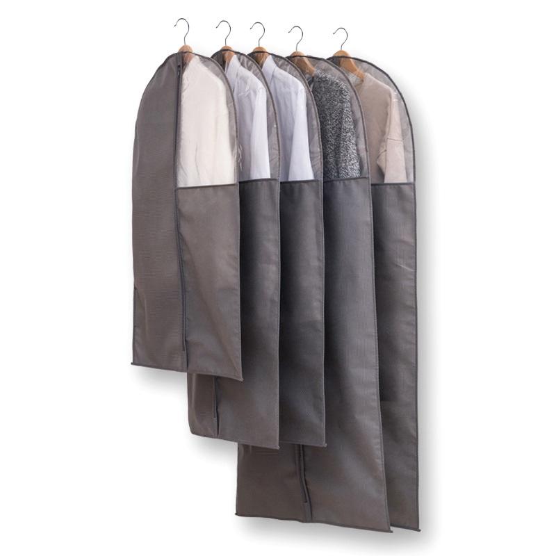 Clothes Dust Cover Garment Bag With Zipper Big Coat Suit Hanging Clear Window Protector
Clothes Dust Cover Garment Bag With Zipper Big Coat Suit Hanging Clear Window Protector