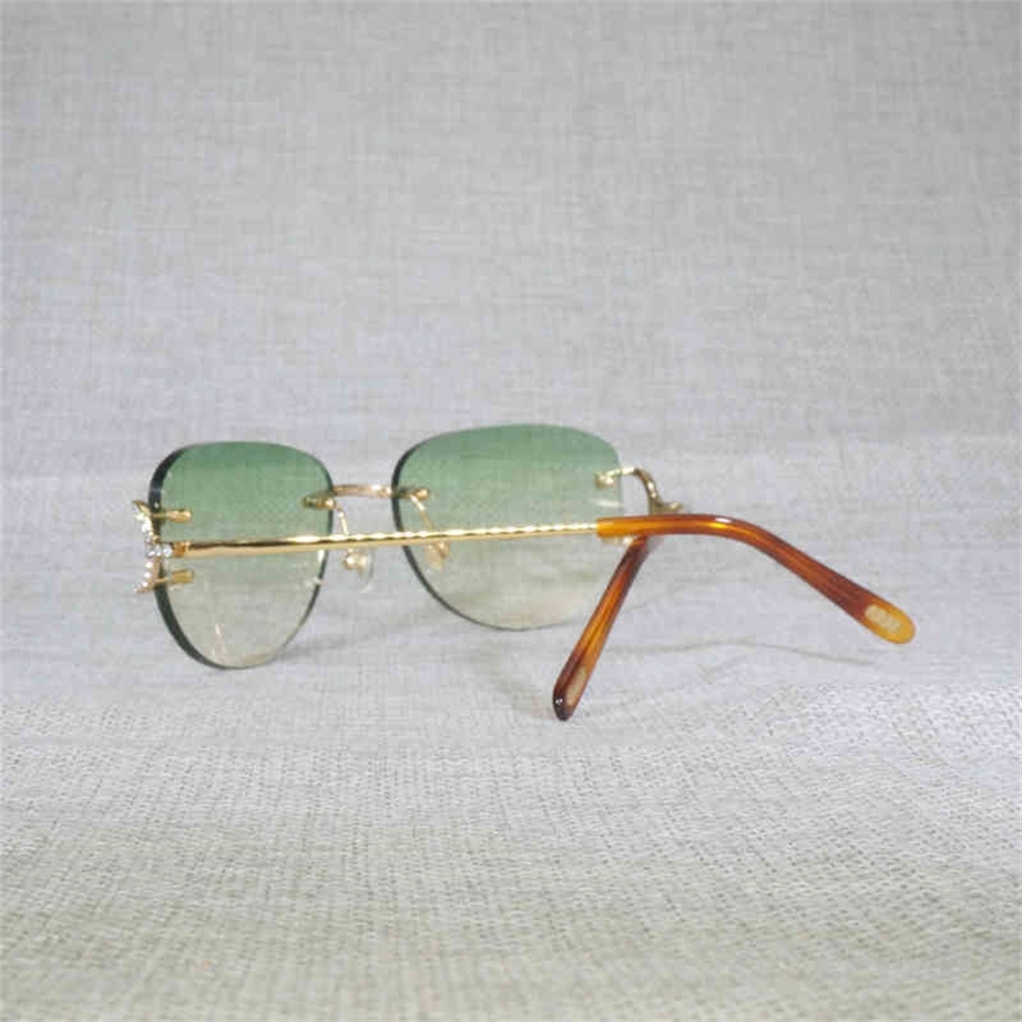 Luxry Rhinestone Rimless Wire Sunglasses Men Oval Stone Eyeglasses Metal Frame Square Shades Women for Summer Outdoor Eyewear French
Luxry Rhinestone Rimless Wire Sunglasses Men Oval Stone Eyeglasses Metal Frame Square Shades Women for Summer Outdoor Eyewear French