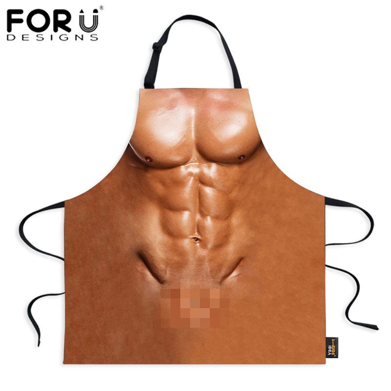 FORUDESIGNS Sexy Naked Apron Kitchen Aprons Funny Women Men Cooking BBQ Apron Novelty Waterproof Cleaning 3D Printed Retro
FORUDESIGNS Sexy Naked Apron Kitchen Aprons Funny Women Men Cooking BBQ Apron Novelty Waterproof Cleaning 3D Printed Retro
