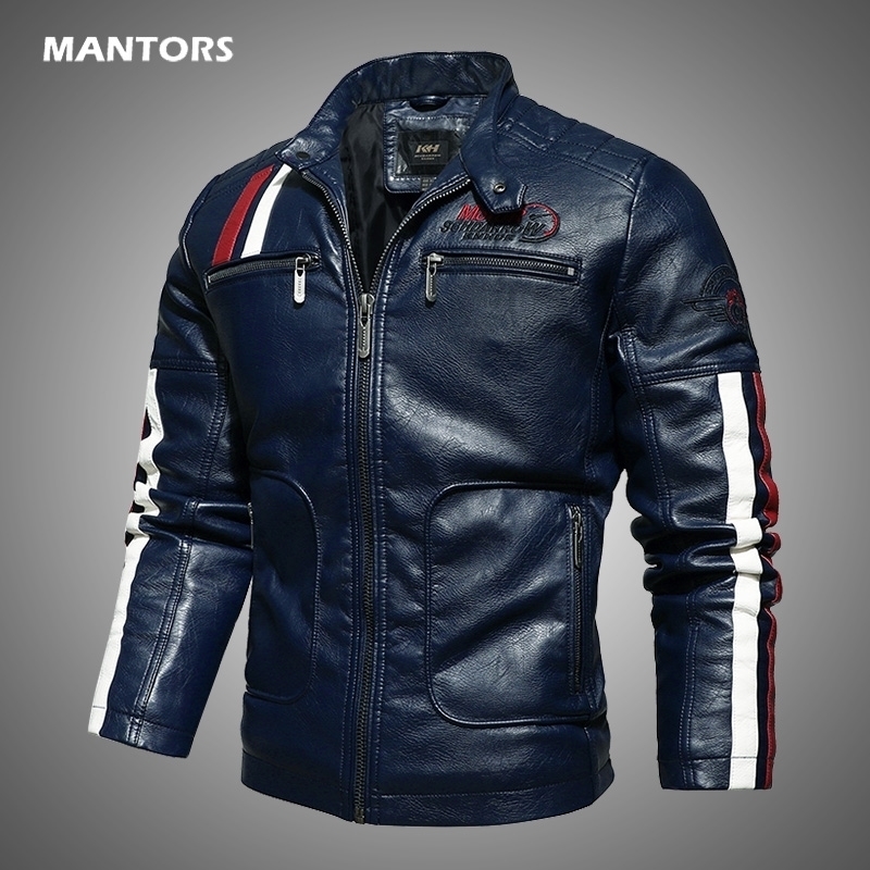 Motorcycle Leather Jacket Men Autumn Embroidery Faux Leather Coats Winter Casual Biker Racing Suits Brand PU Jackets Mens 201119, Kh168 black
Motorcycle Leather Jacket Men Autumn Embroidery Faux Leather Coats Winter Casual Biker Racing Suits Brand PU Jackets Mens 201119, Kh168 black