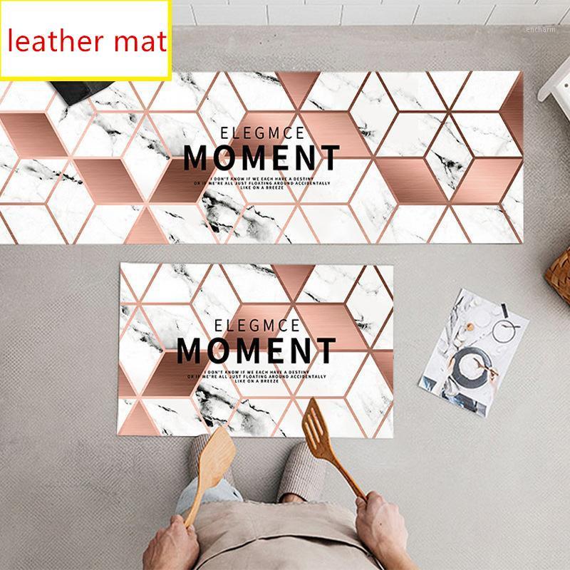 Strip Kitchen mat Washable pu leather rug Customize bathroom non-slip entrance carpet living roomMarble pattern floor mat1, 02
Strip Kitchen mat Washable pu leather rug Customize bathroom non-slip entrance carpet living roomMarble pattern floor mat1, 02