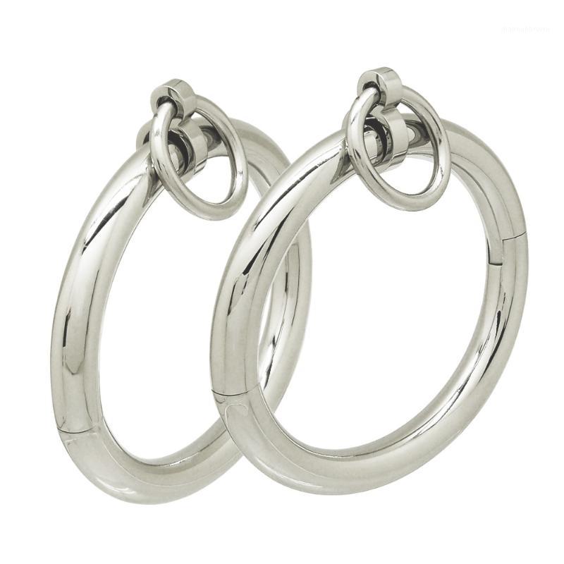 Bangle Polished Shining Stainless Steel Lockable Wrist Ankle Cuffs Slave Bracelet With Removable O Ring Restraints Set1
Bangle Polished Shining Stainless Steel Lockable Wrist Ankle Cuffs Slave Bracelet With Removable O Ring Restraints Set1