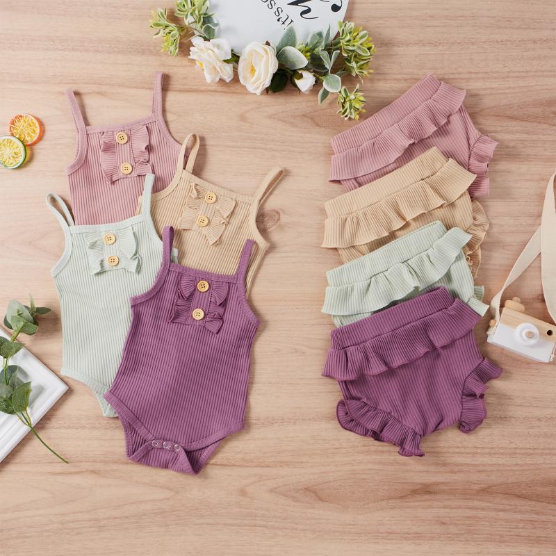 Clothing Sets Born Baby Girls 2pcs Outfit Cotton Set Ribbed Sleeveless Solid Romper +Ruffle Shorts Toddler Summer Outfits, White
Clothing Sets Born Baby Girls 2pcs Outfit Cotton Set Ribbed Sleeveless Solid Romper +Ruffle Shorts Toddler Summer Outfits, White
