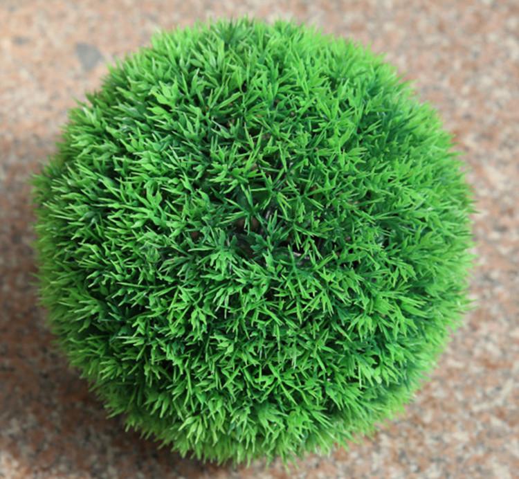 Decorative Artificial Grass Ball Plastic Leaf Effect Hanging Green Grass Ball Decoration Artificial Topiary in 5 Sizes, 13cm
Decorative Artificial Grass Ball Plastic Leaf Effect Hanging Green Grass Ball Decoration Artificial Topiary in 5 Sizes, 13cm