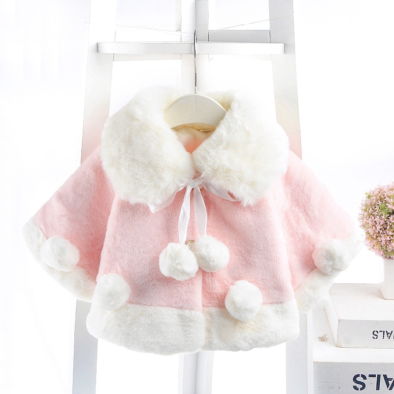 Winter Clothing Thick Imitation Rabbit Fur Lapel Cloak Baby Jacket Height80cm, Black;white
Winter Clothing Thick Imitation Rabbit Fur Lapel Cloak Baby Jacket Height80cm, Black;white