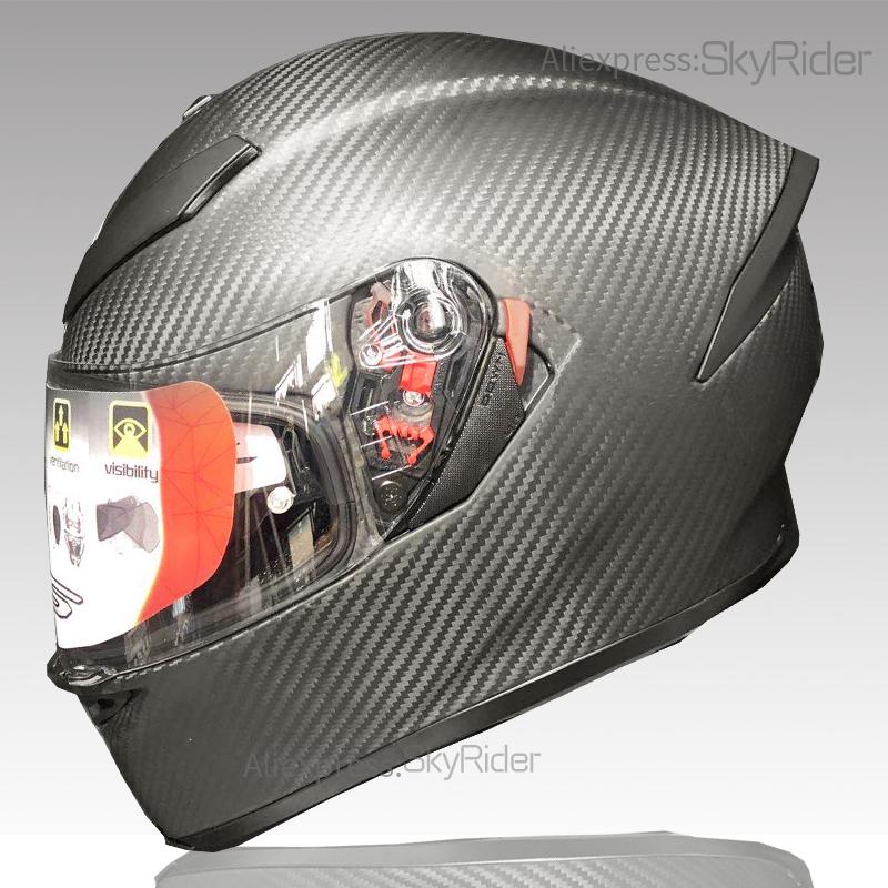 Full Face Motorcycle helmet K5 Matte black Carbon fiber helmetHelmet Riding Motocross Racing Motobike Helmet, As pic
Full Face Motorcycle helmet K5 Matte black Carbon fiber helmetHelmet Riding Motocross Racing Motobike Helmet, As pic