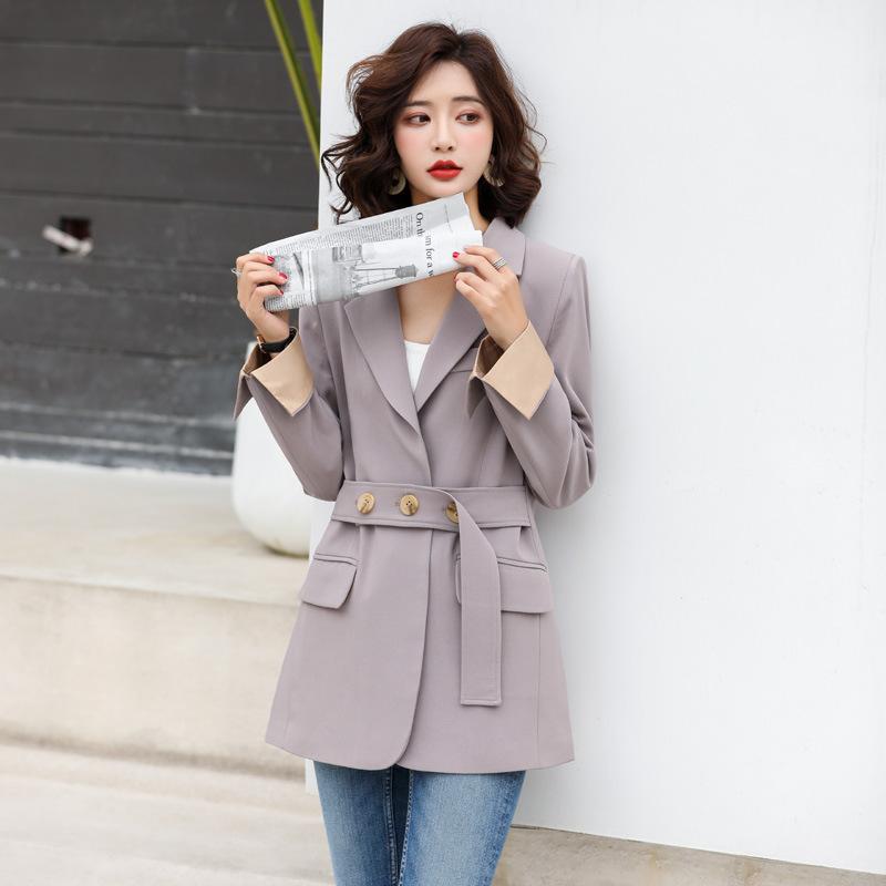 Female Korean Loose British Style Spring and Autumn Women Clothes Small Suit Jacket Long Sleeves Long Section Suit Blouse
Female Korean Loose British Style Spring and Autumn Women Clothes Small Suit Jacket Long Sleeves Long Section Suit Blouse