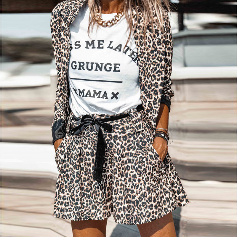 2021 New Women's Leopard Print 2 Piece Set Ladies Suits with Pant Autumn Loose Double Breasted Blazer Jackets and Shorts Sets Suit Dvsi, Wd598pc
2021 New Women's Leopard Print 2 Piece Set Ladies Suits with Pant Autumn Loose Double Breasted Blazer Jackets and Shorts Sets Suit Dvsi, Wd598pc