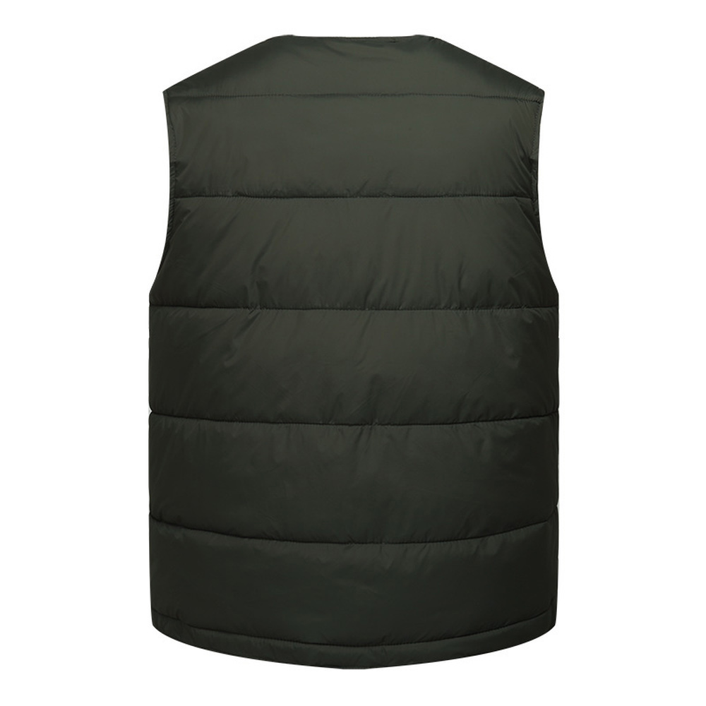Winter Men Cotton Warm Waistcoat Male Sleeveless Jacket With Many Pockets Vest Casual Baggy Zipper For Man Plus Size Cyl48 201126