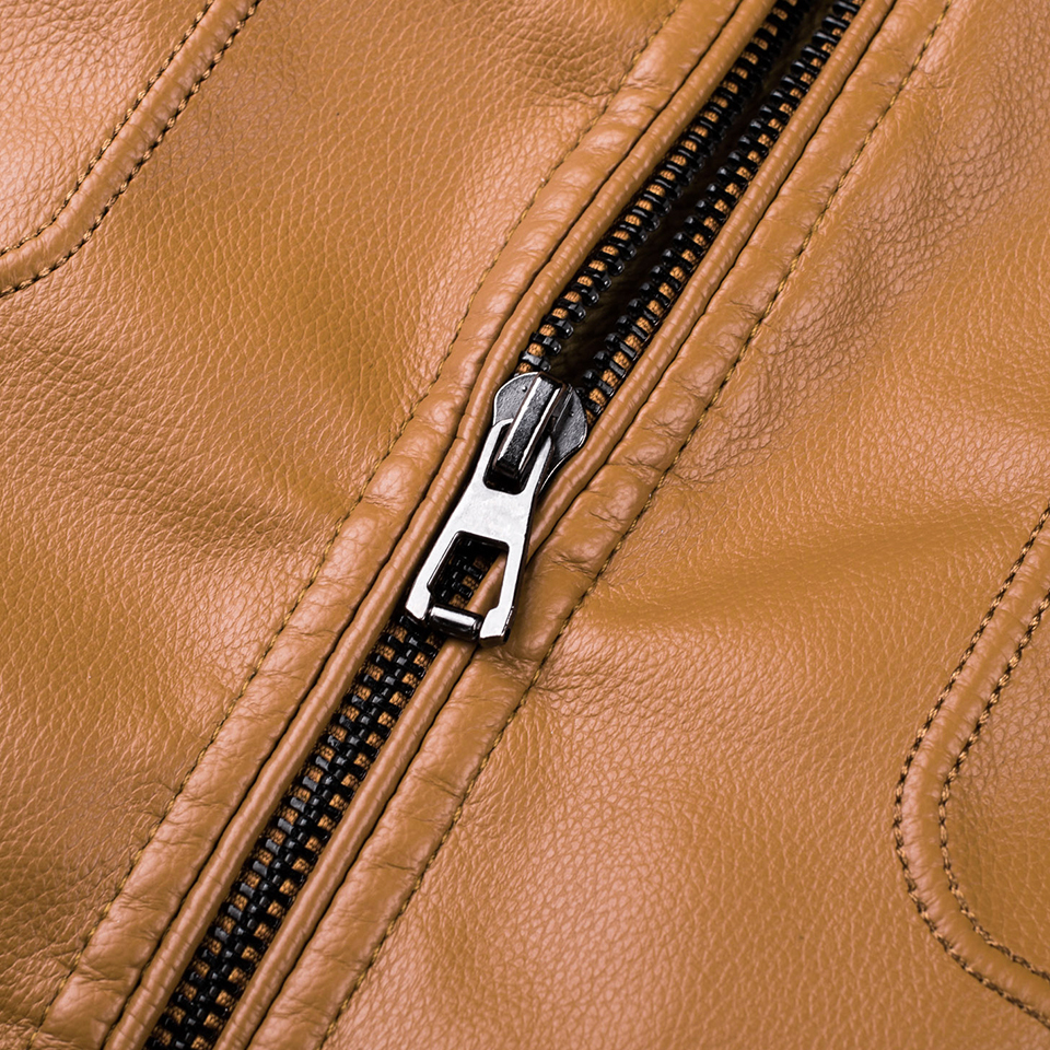 Men Autumn Casual Classic Pockets Fleece Dressy Leather Jackets Coat Men Winter Motor Biker Warm Faux Leather Jacket Men 201128