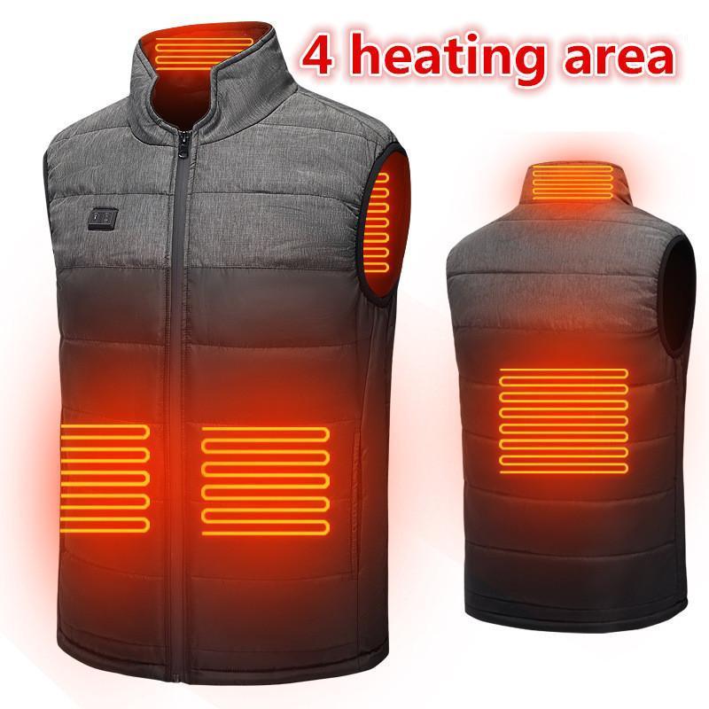 Electric Winter USB Battery Heated Vests Utility Zipper Photographer Unisex Waitstaff Waitstcoats For Men1, Black
Electric Winter USB Battery Heated Vests Utility Zipper Photographer Unisex Waitstaff Waitstcoats For Men1, Black