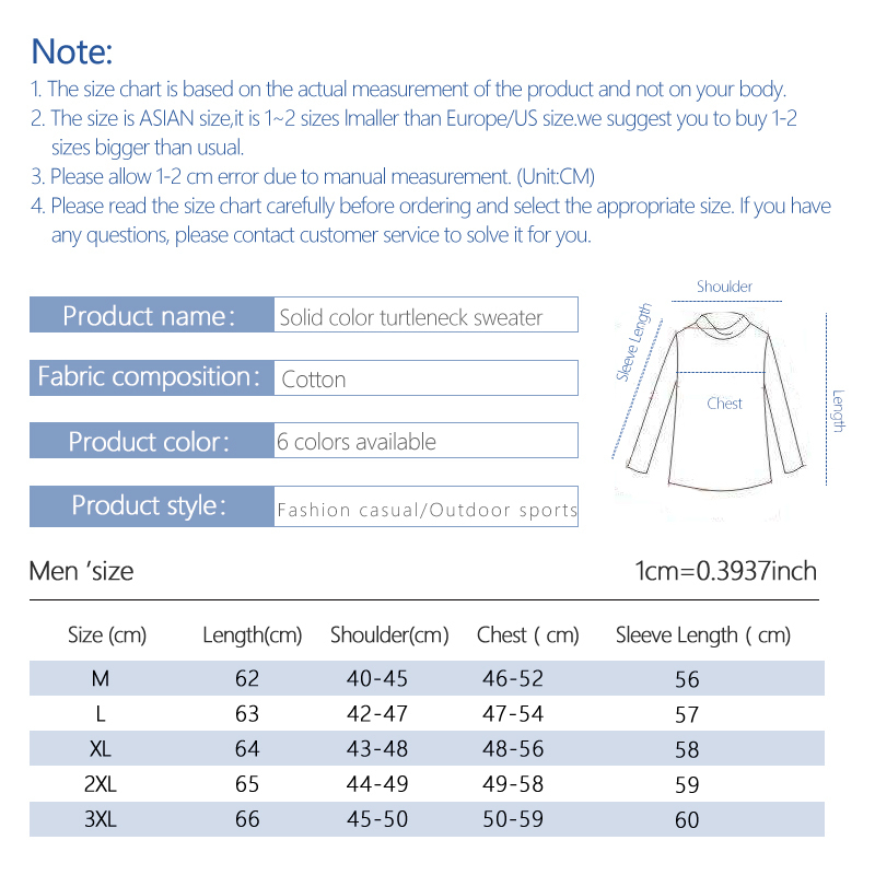 Korean Style Mens Turtleneck Sweaters Cotton Solid Color For Winter Clothes Slim Fit Men's Black Sweater Casual Vintage Pullover 201125