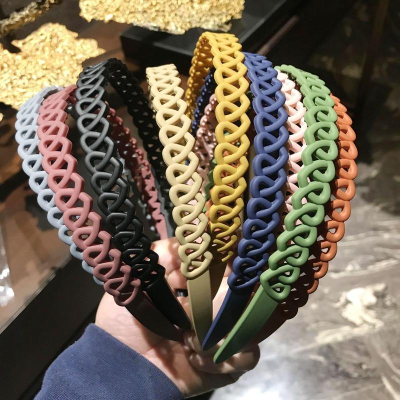 Fashion Hair Band Bezel Matte Solid Color Irregular Shape Woman Headbands Hair Hoop Bezel for Women Accessories New
Fashion Hair Band Bezel Matte Solid Color Irregular Shape Woman Headbands Hair Hoop Bezel for Women Accessories New