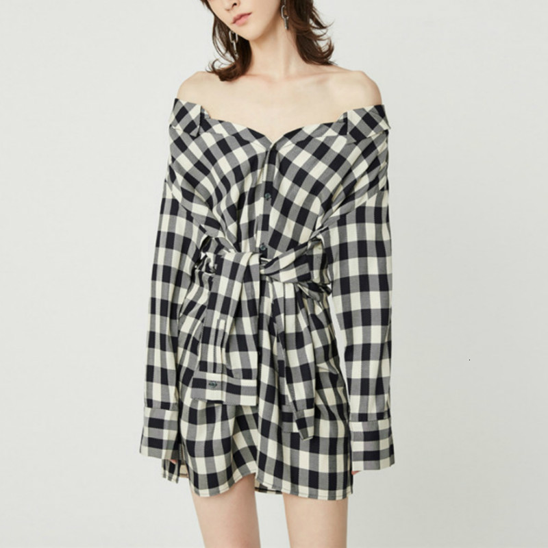 New Designer Plaid Printed Mini Dressed in Women's Autumn Skin Long Curves Dresses Lady Sexy Off the Shoulder Party Dress E7le, Plate
New Designer Plaid Printed Mini Dressed in Women's Autumn Skin Long Curves Dresses Lady Sexy Off the Shoulder Party Dress E7le, Plate