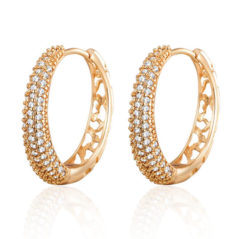 Luxury Cubic Zirconia CZ Hoop Earrings Gold Silver Color Hollow Heart Big Round Circle Earrings for Women Party Jewelry Gift
Luxury Cubic Zirconia CZ Hoop Earrings Gold Silver Color Hollow Heart Big Round Circle Earrings for Women Party Jewelry Gift