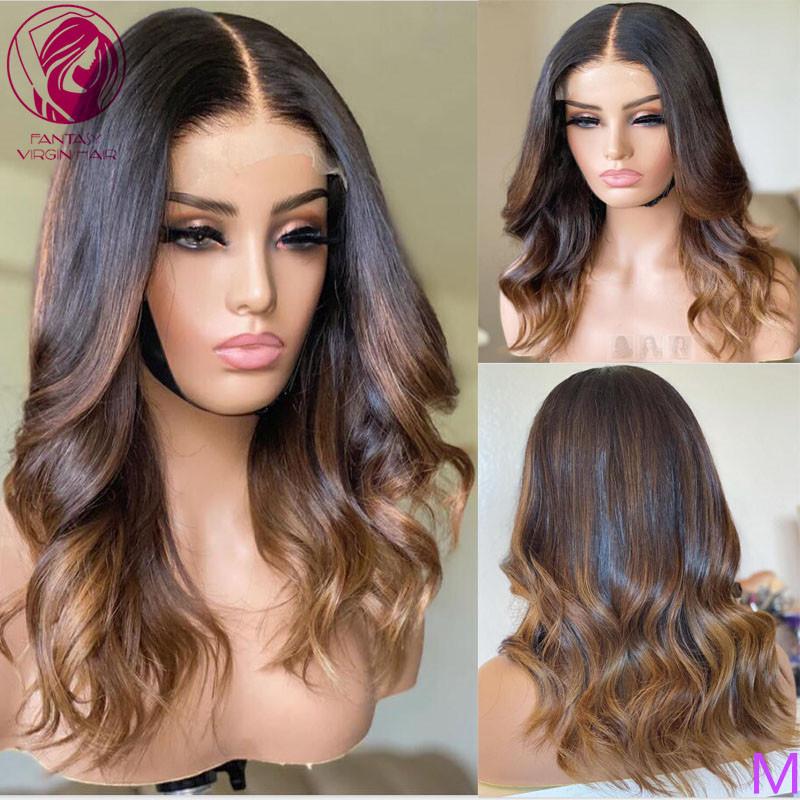 Body Wave Lace Front Wig Ombre Black Brown Color Human Hair Lace Wigs 13x4/13x6 Malaysian Remy Hair Long Middle Parting 150%
Body Wave Lace Front Wig Ombre Black Brown Color Human Hair Lace Wigs 13x4/13x6 Malaysian Remy Hair Long Middle Parting 150%