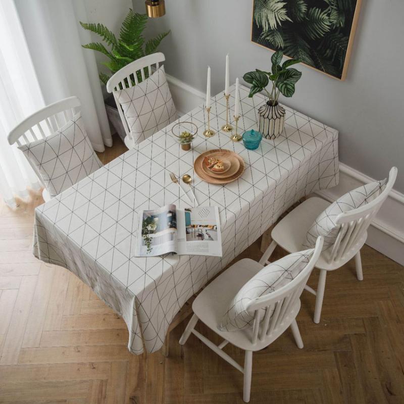 Modern Table Cloth Plaid Table Cover Simple Tablecloths Dustproof Tablecloth Background Cloth Home Decor Manteles Toalha De Mesa, Pattern 1
Modern Table Cloth Plaid Table Cover Simple Tablecloths Dustproof Tablecloth Background Cloth Home Decor Manteles Toalha De Mesa, Pattern 1