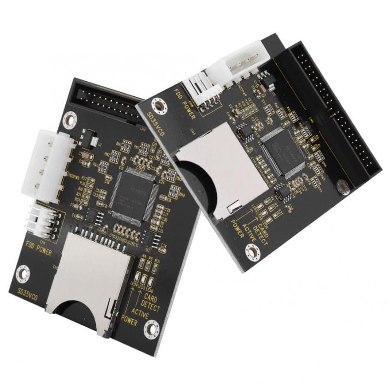 SD Memory Card To 3.5" 40Pin Male IDE Hard Disk Drive Adapter Secure Digital Converter Adapter
SD Memory Card To 3.5" 40Pin Male IDE Hard Disk Drive Adapter Secure Digital Converter Adapter