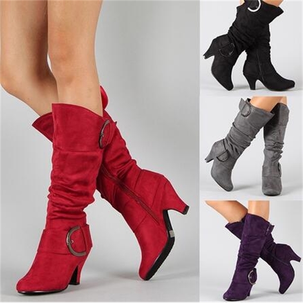 STAN SHARK Hot Sale 2019 Winter Knee High Boots Women Autumn Faux Suede Buckle Fashion Spike Heels Woman Shoes Large Size -43 C0202, Purple
STAN SHARK Hot Sale 2019 Winter Knee High Boots Women Autumn Faux Suede Buckle Fashion Spike Heels Woman Shoes Large Size -43 C0202, Purple