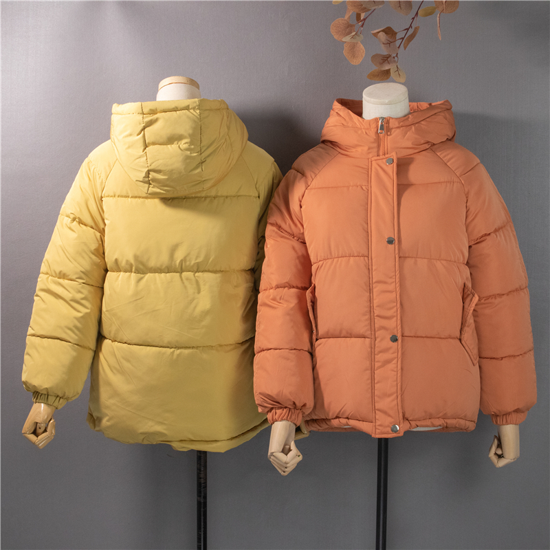 Colorfaith New Autumn Winter Women Jackets Quilted Puffer Parkas High-Quality Hooded Warm Solid Oversize Short Coat CO907 201012
