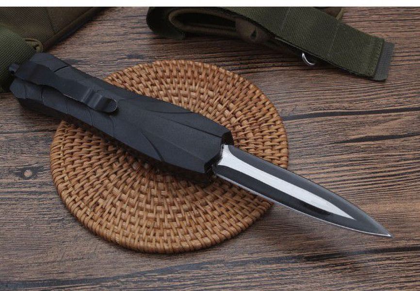 the Avegs ABS handle double action tactical self defense folding edc knife camping hunting knives xmas gift
the Avegs ABS handle double action tactical self defense folding edc knife camping hunting knives xmas gift