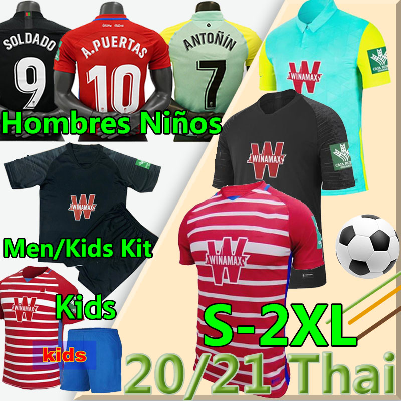 20 21 Granada CF Soccer Jerseys SOLDADO VADILLO F.VICO A.PUERTAS VICTORDIAZ 2020 2021 Football Shirt Hombres Niños Men Kids Kits Uniform, Home kits
20 21 Granada CF Soccer Jerseys SOLDADO VADILLO F.VICO A.PUERTAS VICTORDIAZ 2020 2021 Football Shirt Hombres Niños Men Kids Kits Uniform, Home kits