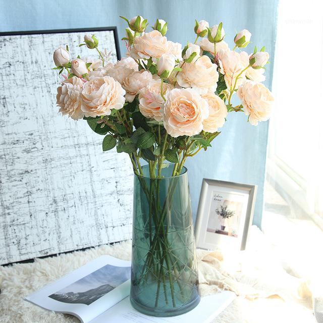 3 heads artificial peony flowers silk flower western rose home decoration wedding wall fake flowers WB29361, Note color you want
3 heads artificial peony flowers silk flower western rose home decoration wedding wall fake flowers WB29361, Note color you want