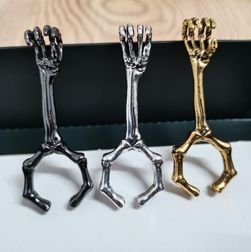 Latest Portable Cool Hand Skeleton Luxury Decoration Tobacco Cigarette Smoking Finger Bracket Support Keychain Necklace Ring Holder DHL Free
Latest Portable Cool Hand Skeleton Luxury Decoration Tobacco Cigarette Smoking Finger Bracket Support Keychain Necklace Ring Holder DHL Free