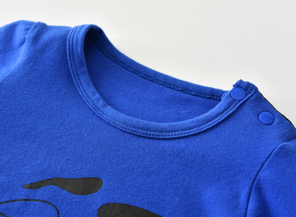Rompers Autumn Style Baby Boys Girls Rompers Newborn Clothes 100%Cotton Long Sleeve Cartoon M Beans Jumpsuit Toddler Casual Clothing Set 201023Y250119