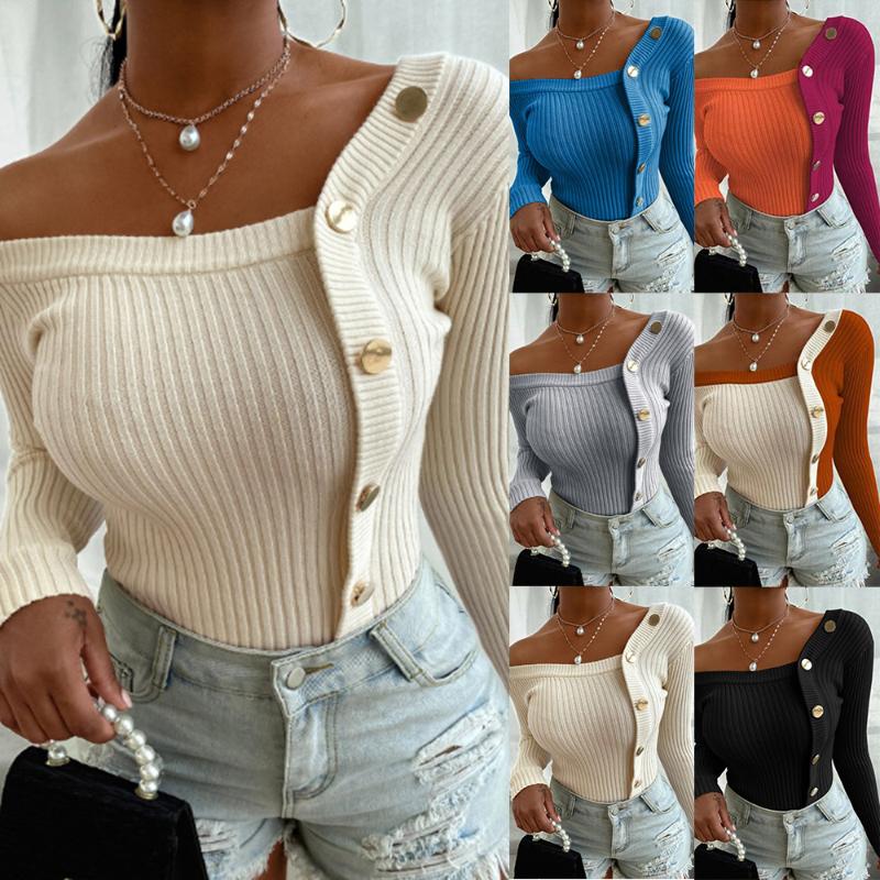2020 New Women Sexy Solid Color Strapless Long-sleeved Sweater Slim Straight Neck Tie Sexy Tops Soft Mesh Knitting Sweater, Black
2020 New Women Sexy Solid Color Strapless Long-sleeved Sweater Slim Straight Neck Tie Sexy Tops Soft Mesh Knitting Sweater, Black
