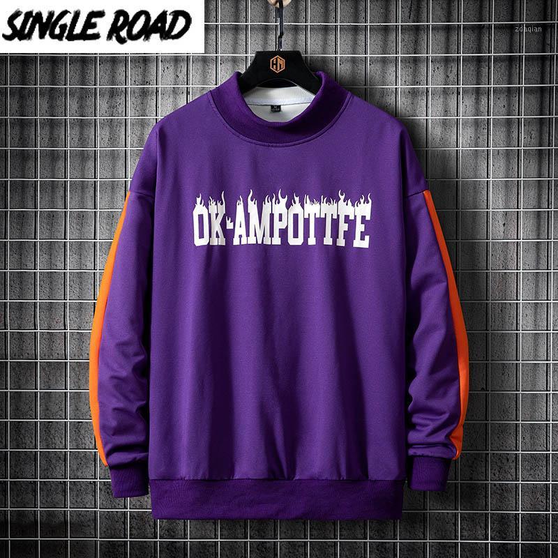 SingleRoad Mens Crewneck Sweatshirt Men Purple Patchwork Oversized Japanese Streetwear Hip Hop Hoodie Men Sweatshirts Hoodies1, Purple sweatshirt
SingleRoad Mens Crewneck Sweatshirt Men Purple Patchwork Oversized Japanese Streetwear Hip Hop Hoodie Men Sweatshirts Hoodies1, Purple sweatshirt