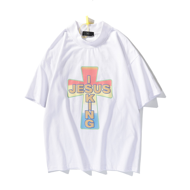 2021 New Kanye West Raiow Cross Casual Summer Tshirts Mens Tutrleneck Oversize White Black Short Sleeve Tees Hip Hop Cotton T-shirt Fjf6, Pic color
2021 New Kanye West Raiow Cross Casual Summer Tshirts Mens Tutrleneck Oversize White Black Short Sleeve Tees Hip Hop Cotton T-shirt Fjf6, Pic color
