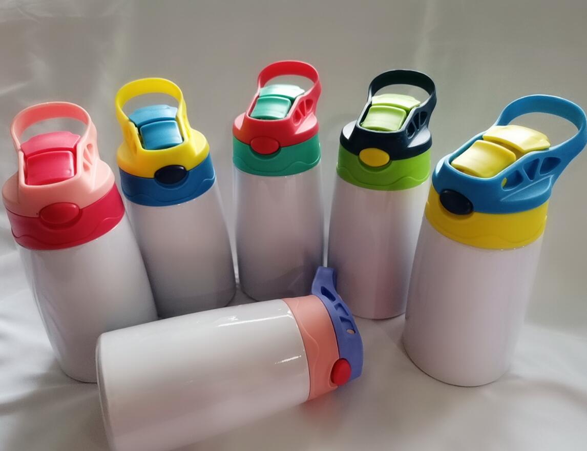 12oz Blank Sublimation Sippy Cup 6 Colors 350ml Kids Water Bottle with Straw Lid Stainless Steel Drinking Tumblers SEA SHIPPING CCA12599, As picture
12oz Blank Sublimation Sippy Cup 6 Colors 350ml Kids Water Bottle with Straw Lid Stainless Steel Drinking Tumblers SEA SHIPPING CCA12599, As picture