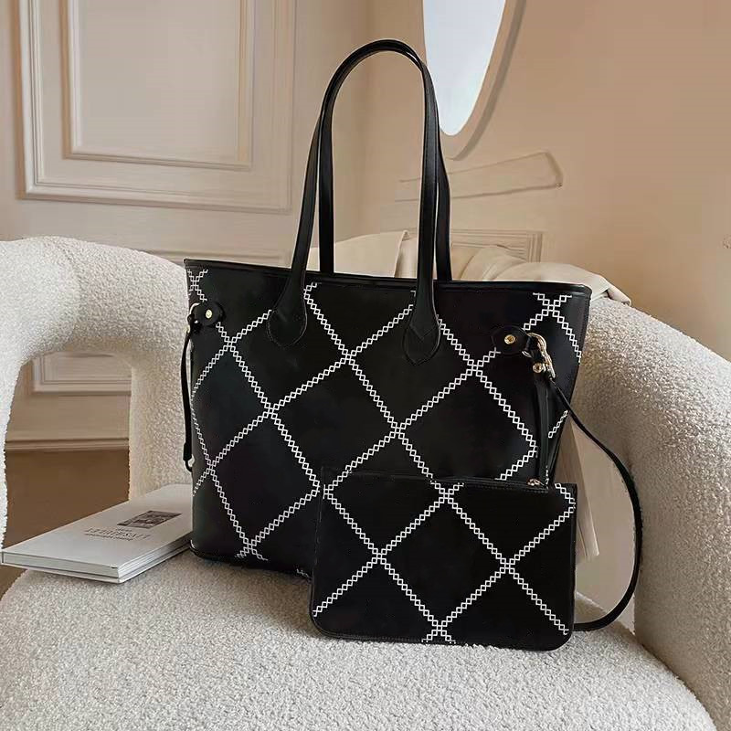2022 women 2-piece shopping bags designer print full totes shoulder bag fashion floral handbags purses large capacity tote with mini clutch bag high quality, Multi
2022 women 2-piece shopping bags designer print full totes shoulder bag fashion floral handbags purses large capacity tote with mini clutch bag high quality, Multi