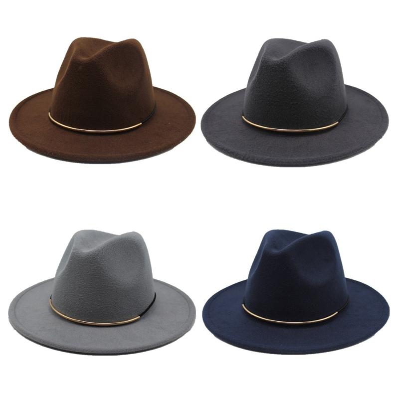 Winter Autumn Imitation Woolen Women Men Ladies Fedoras Top Jazz Hat European American Round Caps Bowler Hats, Wt
Winter Autumn Imitation Woolen Women Men Ladies Fedoras Top Jazz Hat European American Round Caps Bowler Hats, Wt