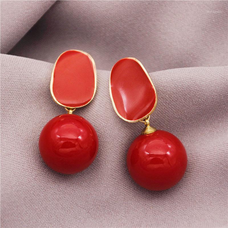 2020 Newest Pearls Earrings for Women Simple Golden Red Pink Black Dangler Drop Earring Jewelry Fashion1
2020 Newest Pearls Earrings for Women Simple Golden Red Pink Black Dangler Drop Earring Jewelry Fashion1